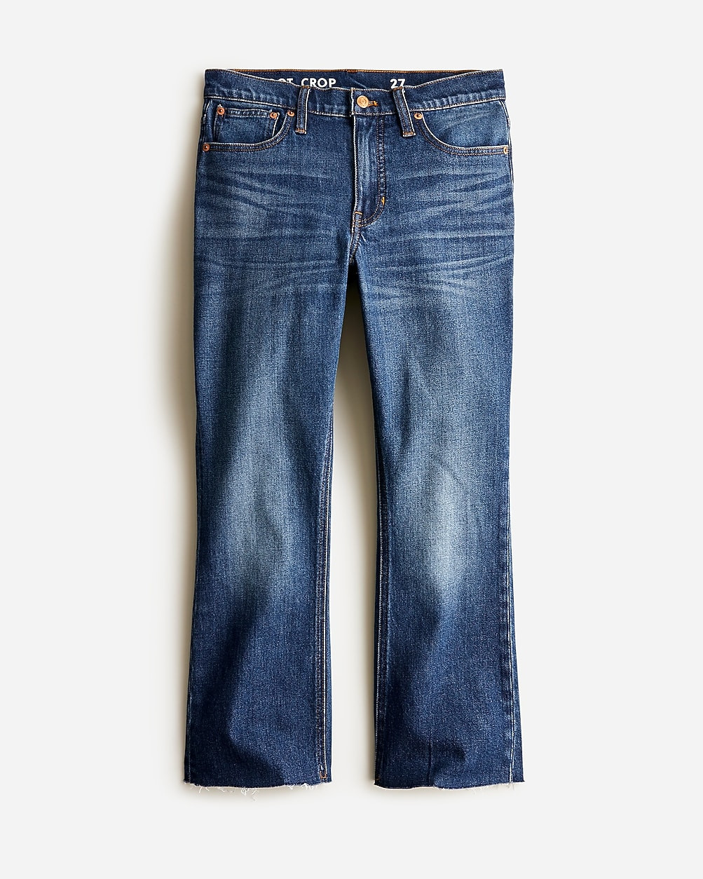 Tall 9" mid-rise demi-boot crop jean in Lantern wash | J. Crew US