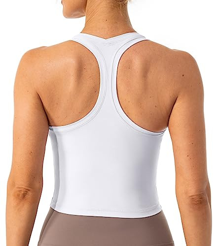 Lavento Women's Racerback Workout Tank Top Sports Yoga Tops Active Sleeveless Shirts | Amazon (US)