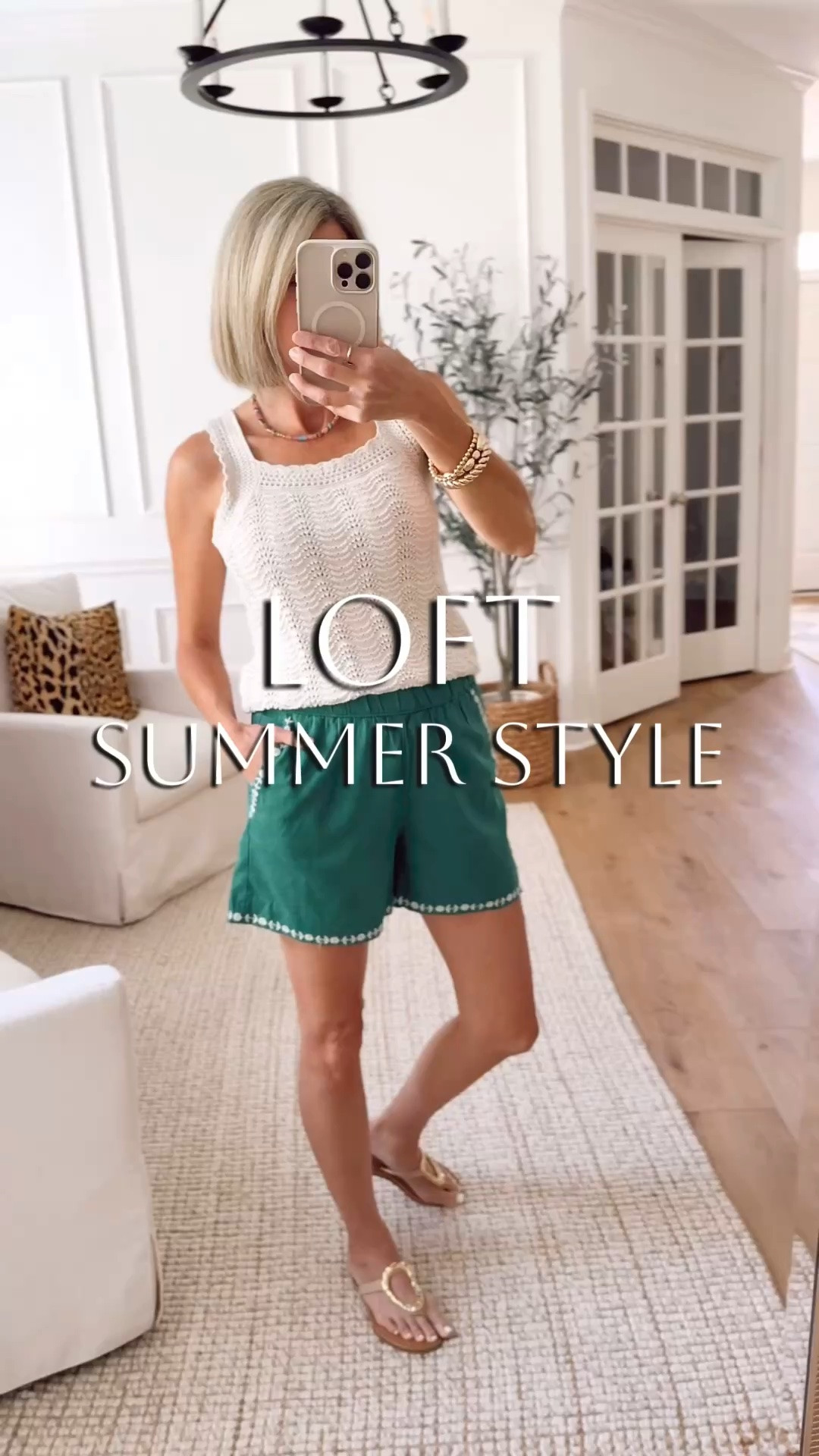 🏷️ 50% off plus free shipping 

Sizes: 
Crochet tanks - small
Linen cotton blend shorts - XS
Bubble hem top - small
Dresses - small

Loft summer style
#loveloft 
Outfit ideas

#LTKootd #LTKSeasonal #LTKSaleAlert