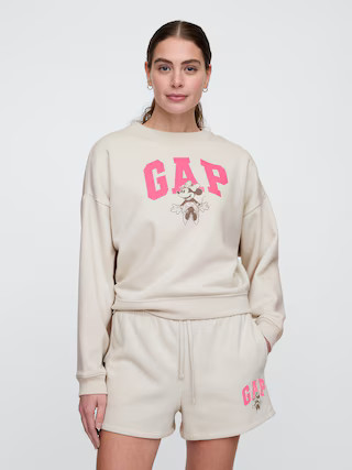 Disney Minnie Mouse Oversized Gap Logo Sweatshirt | Gap Factory