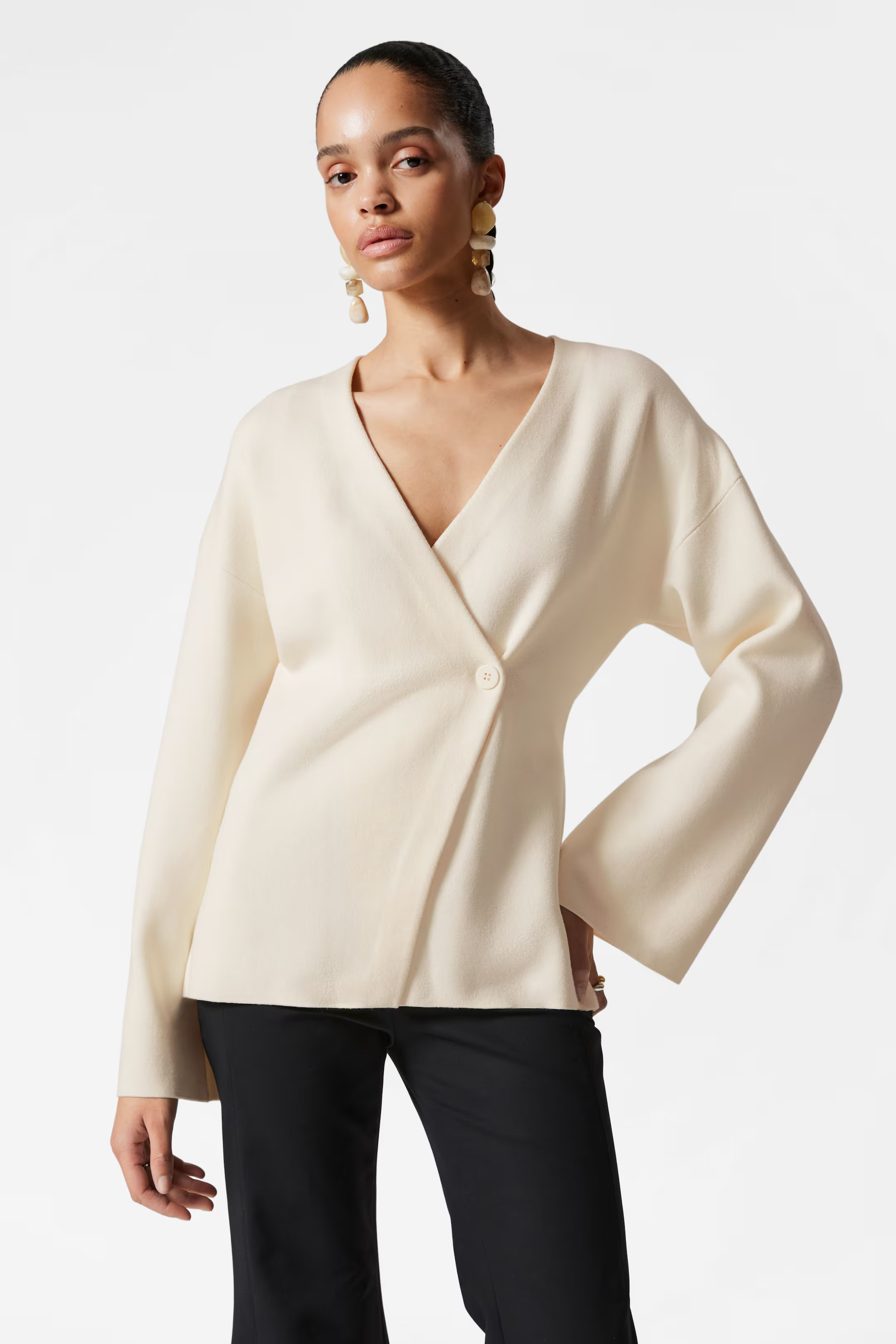 Asymmetric Cardigan | H&M (UK, MY, IN, SG, PH, TW, HK)
