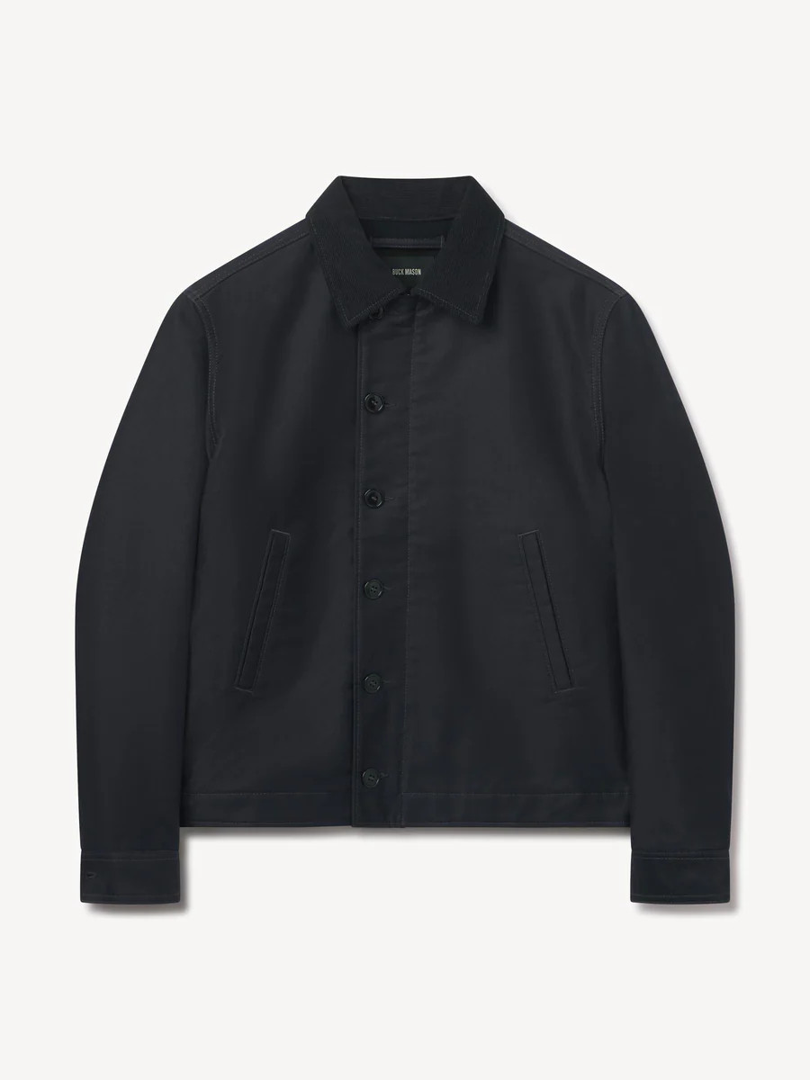Dress Navy Japanese Jungle Cloth N-1 Deck Jacket - Buck Mason- Modern American Classics | Buck Mason
