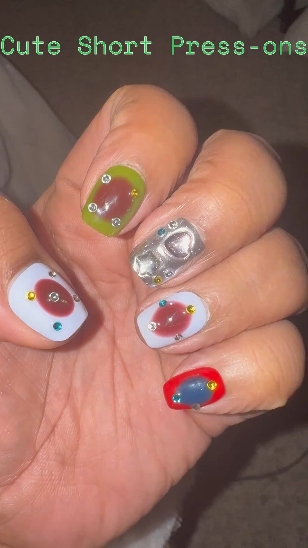 I’m so obsessed with press ons now ! 💅🏽 Here’s some cute, funky short ones for ya 🔥

#LTKBeauty #LTKmomlife #LTKFindsUnder50