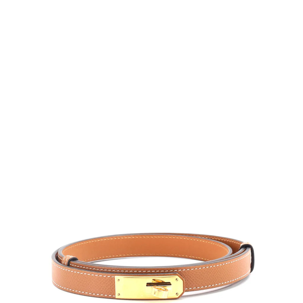 Kelly Belt Leather Thin 85 | Rebag