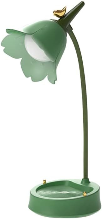 MAGICKK Flower LED Desk Lamp Cordless Table Light Adjustable Gooseneck Dimmable Touch Rechargeabl... | Amazon (US)