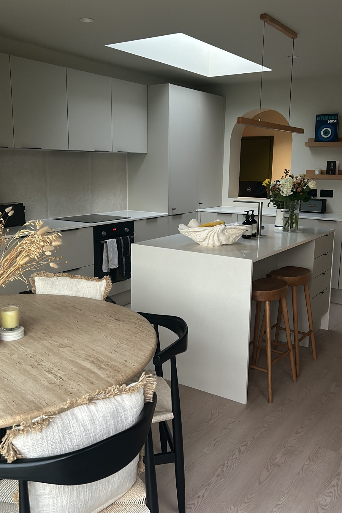 Interior, kitchen, travertine 

#LTKeurope #LTKuk