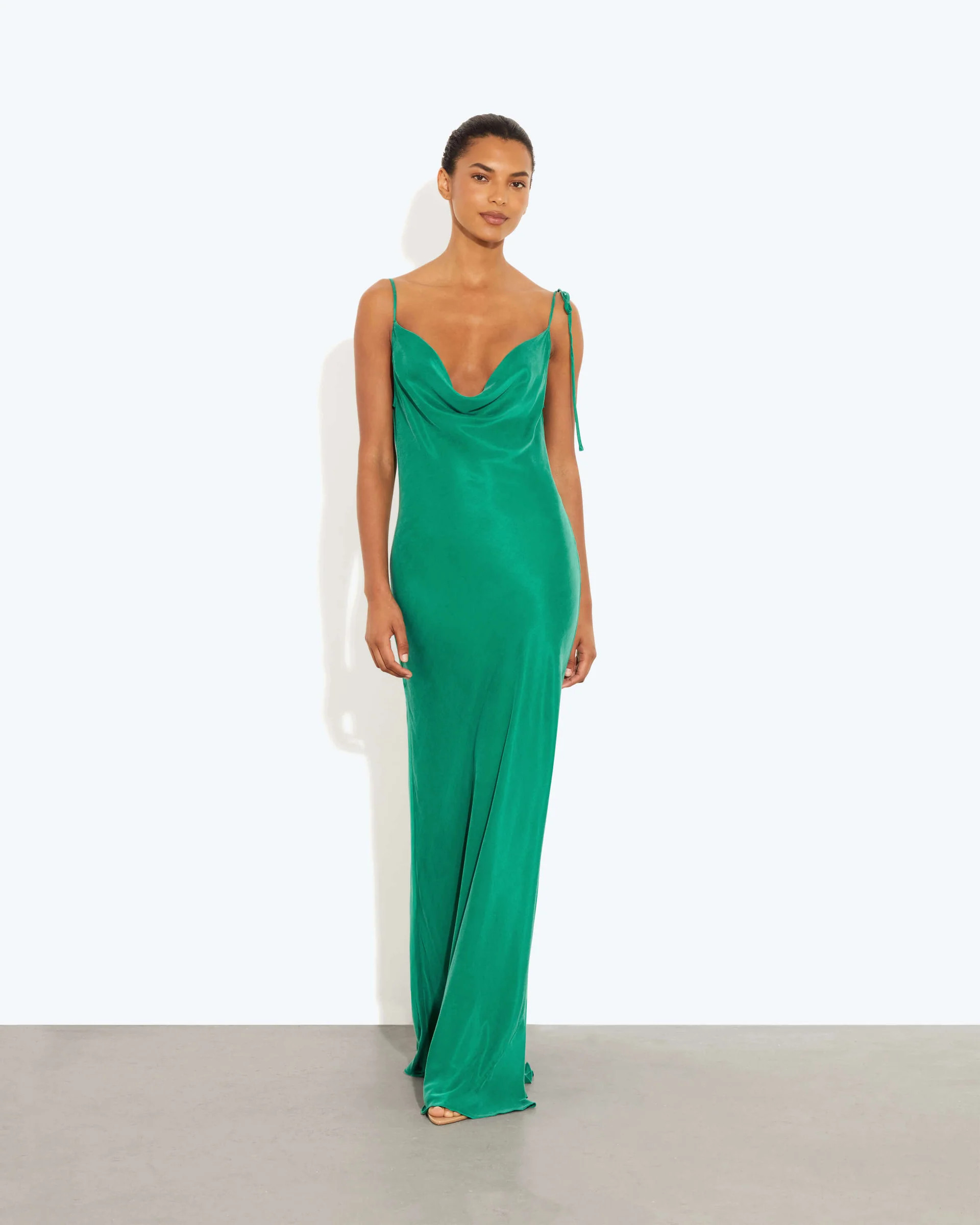 OPHELIA DRESS GREEN | Rat & Boa