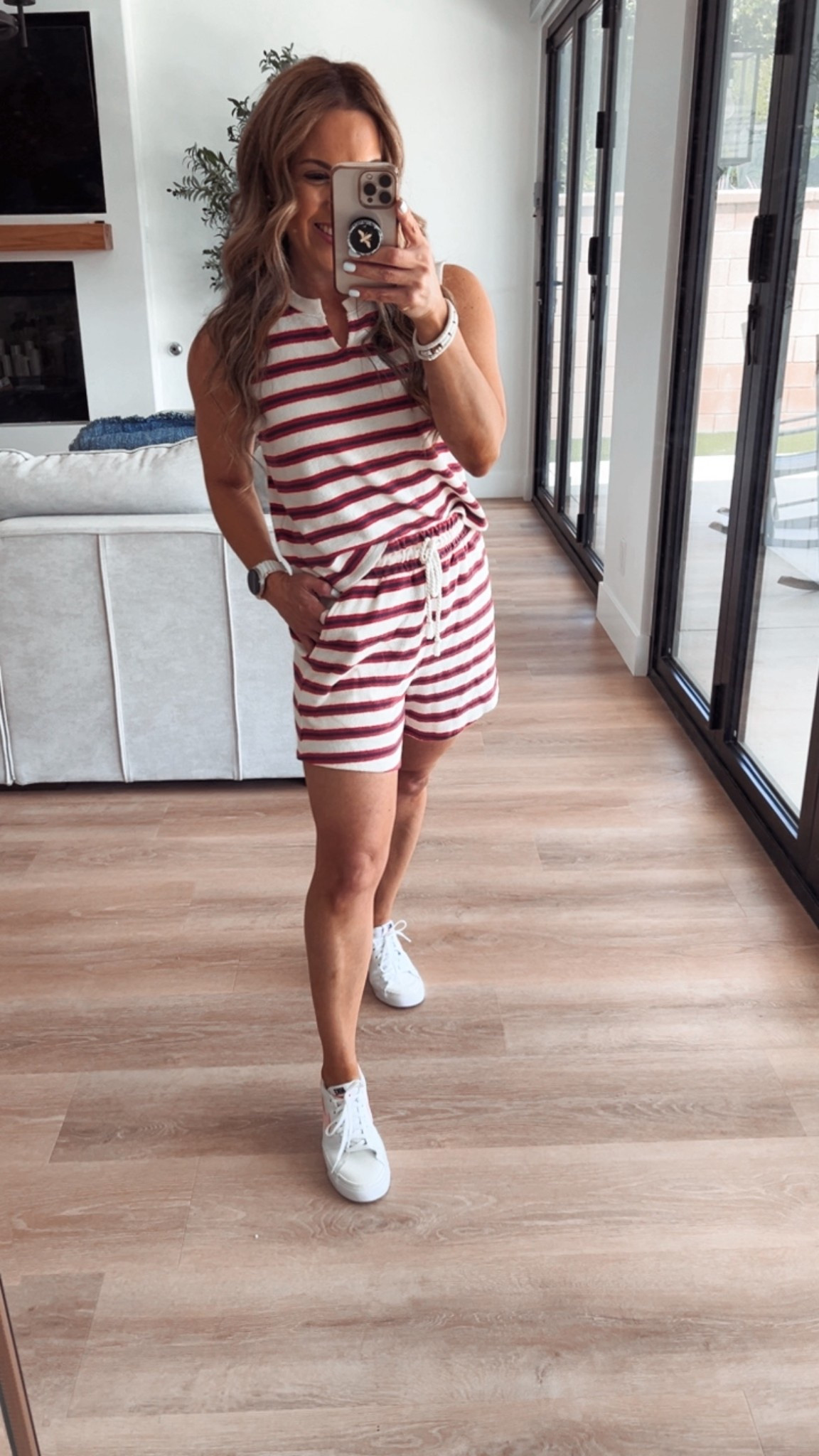 The perfect set to wear all summer long! I have on an xs shorts and xs tank. Summer style, 4th of July style, Target new arrivals  

#LTKSaleAlert #LTKootd #LTKSeasonal