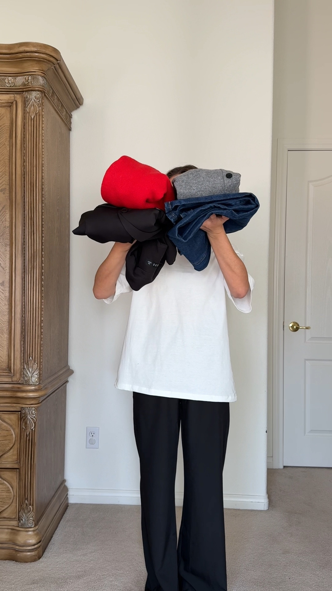 Princess Polly, Princess Polly outfits, winter outfits, winter outfit, winter style, red sweater, red jumper, grey cardigan, grey sweater, black blazer, big white tee, white tee, dark wash denim, baggy denim, black trousers 

#LTKStyleTip #LTKWatchNow #LTKSeasonal