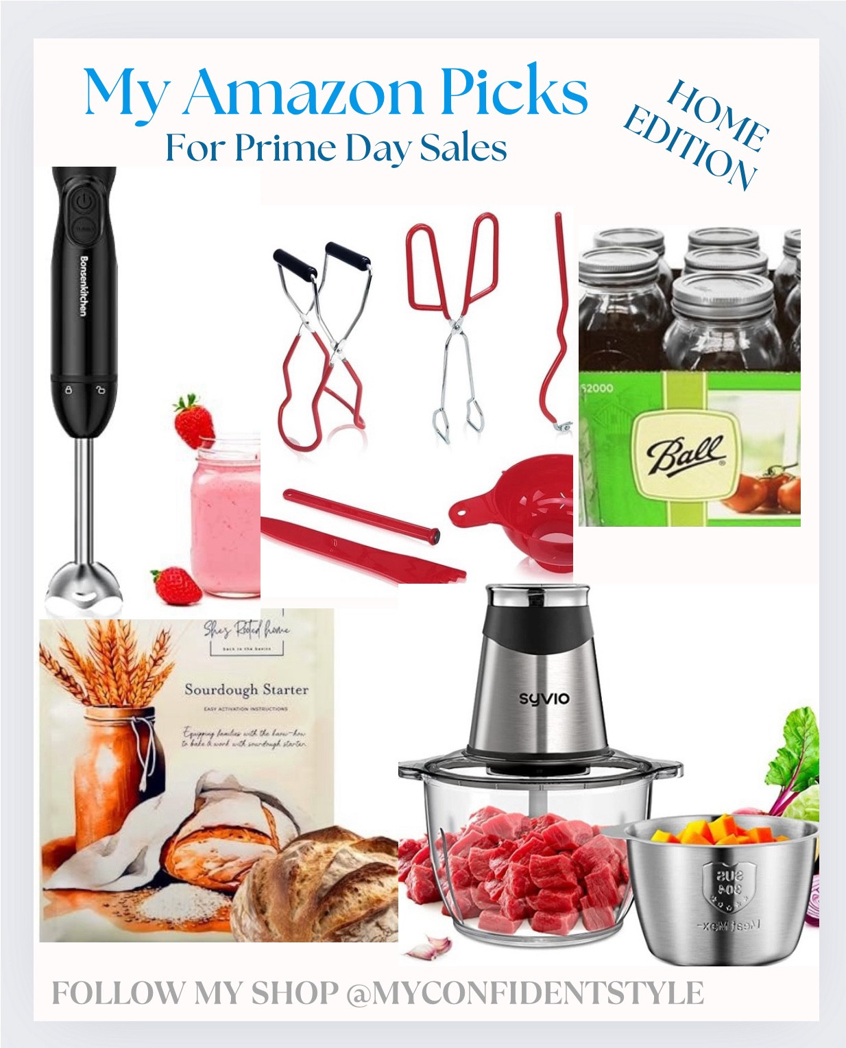 Here are my kitchen picks (amongst other things) for the Amazon Prime Day SALES! 

So many great items to choose from and these are all currently in my cart!

What are you getting? Have you picked out any favorites?

I’ve also linked a few others I’ve picked out as well. Happy shopping! 

Kitchen items, Amazon, Amazon sales, prime day deals, prime day sales, Amazon kitchen items

#LTKFindsUnder50 #LTKHome #LTKSaleAlert