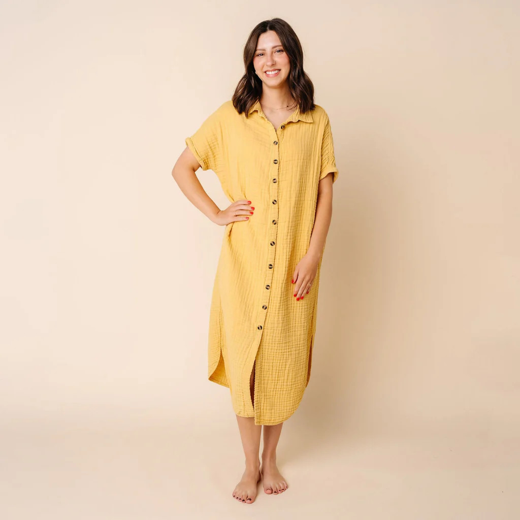 The Everyday Dress - Honey | Lou Lou & Company