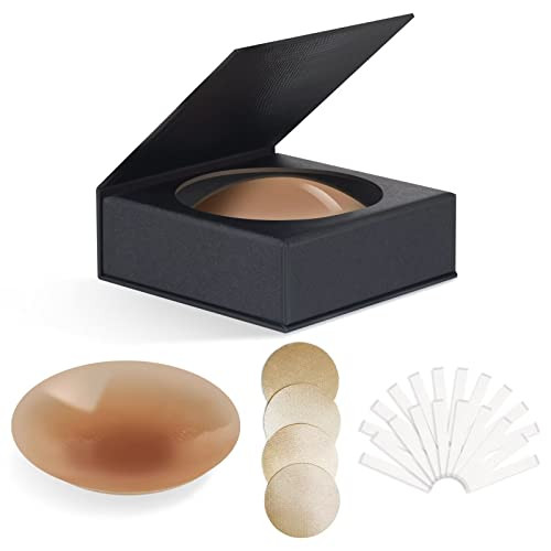 Nipple Cover, Nipple Covers For Women Reusable, Pasties Nipple Covers-Secure Tape, Protection Pad... | Amazon (US)