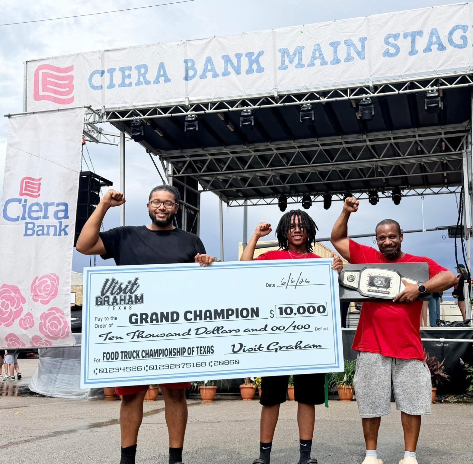 What an incredible weekend! 🏆🔥
A huge THANK YOU to the Food Truck Championship of Texas for selecting Sterling’s Barbecue to compete this year. As first-time competitors, we showed up, gave it our all, and brought home the GRAND CHAMPIONSHIP! 🥇
We are overwhelmed with gratitude for God’s continued blessings over our business, our team, and our family. Every award, every opportunity, and every customer who supports us is a reminder of His favor and faithfulness.
Congratulations to Dwayne Sterling for his outstanding leadership, vision, and dedication. Thank you for allowing us to be part of this amazing journey and historic achievement. Your team is proud to stand beside you!
To our loyal customers, friends, family, and supporters—THANK YOU from the bottom of our hearts. Your votes, encouragement, and love make moments like this possible. We share this victory with all of you!
🏆 2X Grand Champion Winner 🏆 3X People’s Choice Award Winner 🏆 1X Unique Food Winner
The best is yet to come!
#SterlingsBarbecue #GrandChampion #FoodTruckChampionshipOfTexas #AwardWinningBBQ #PeoplesChoiceWinner #TexasBBQ #BlessedAndGrateful #CommunityStrong #SterlingsBarbecueWinners

#LTKmomlife #LTKgrwm #LTKdayinmylife