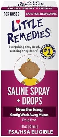 Little Remedies Noses Saline Spray Drops, 1 Fl Oz | Amazon (US)
