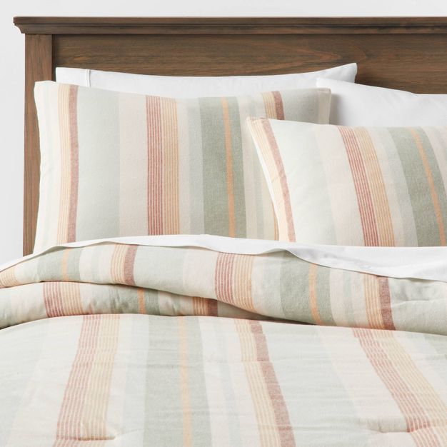 Yarn Dye Stripe Comforter & Sham Set - Threshold™ | Target