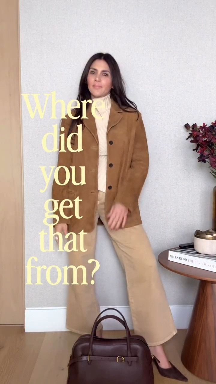 You all always ask where my pieces are from, so this felt like a fun, new way to share the details✨