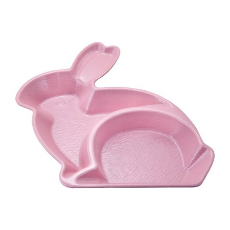 Gourmet Art Easter Heavyweight and Durable Melamine 12 Inch Bunny Plate for Indoors Outdoors Use, Pa | Walmart (US)