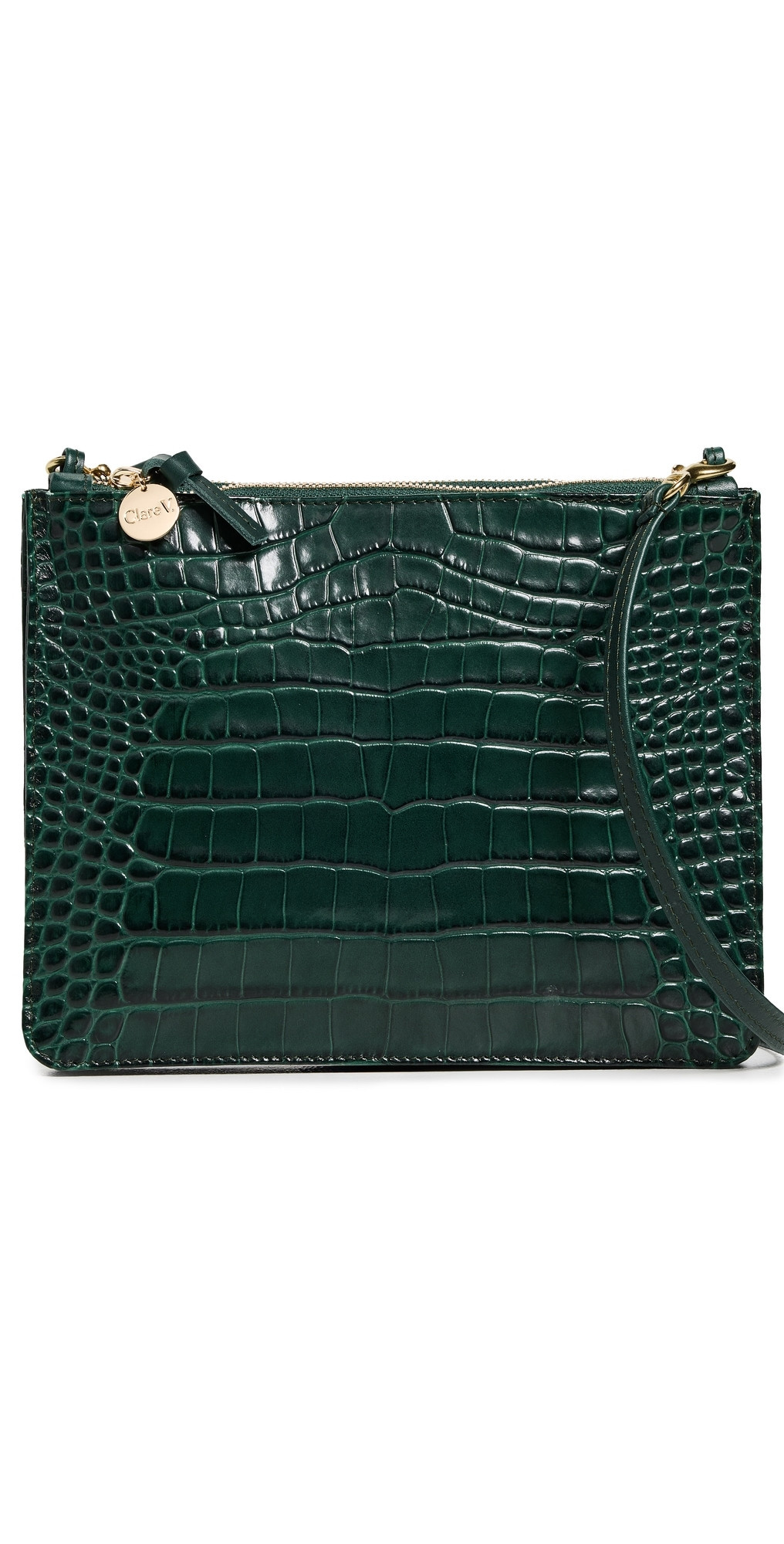 Clare V. Margot Double Sac Bretelle Bag Deep Pine One Size | Shopbop