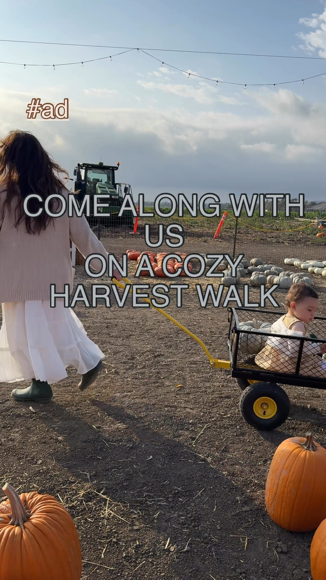 #ad A cozy harvest walk 🤝 @gerber snacks — they go hand in hand! I never leave without snacks, and neither does Sienna. Her current faves - The Gerber Strawberry Apple Puffs and Banana Blueberry Puree Pouch. Both are made with no artificial sweeteners and no artificial flavors — perfect for busy little explorers on the go! #targetpartner #target @gerber @target 
shop on my @shop.ltk link here #liketkit 