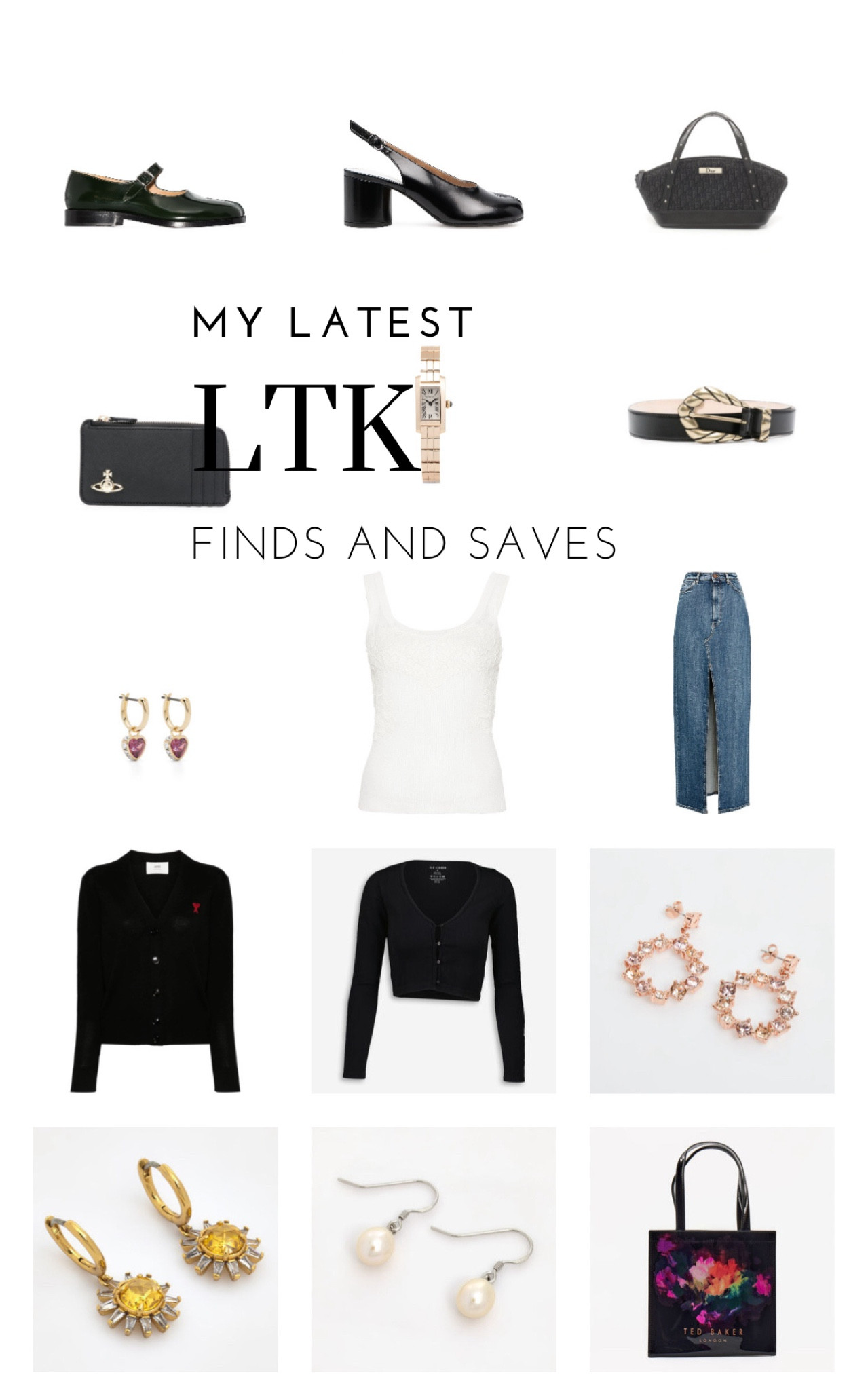 my latest LTK finds and saves! sharing some products i’ve discovered this week! loads of great things on farfetch and tkmaxx!! i’m absolutely obsessed with the margiela mary jane’s shoes 🤍

#LTKSeasonal #LTKMostLoved #LTKGiftGuide