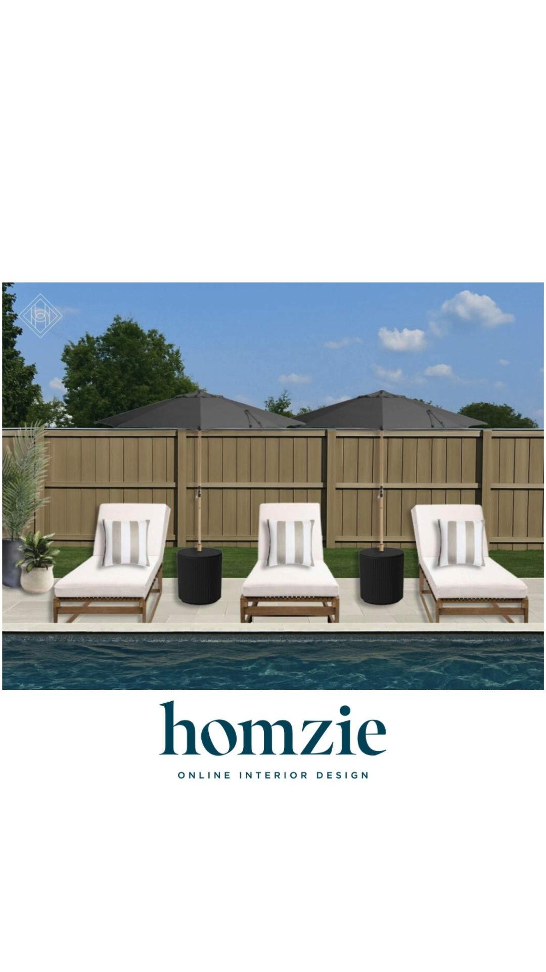 Neutral Outdoor Patio Design featuring pool loungers, outdoor umbrella, outdoor dining table, dining chairs, outdoor seating, accent pillows, decor, etc.

#LTKHome #LTKFinds #LTKFavorites #HomeStyleDaily 

 #LTKHome #LTKStyleTip #LTKFamily