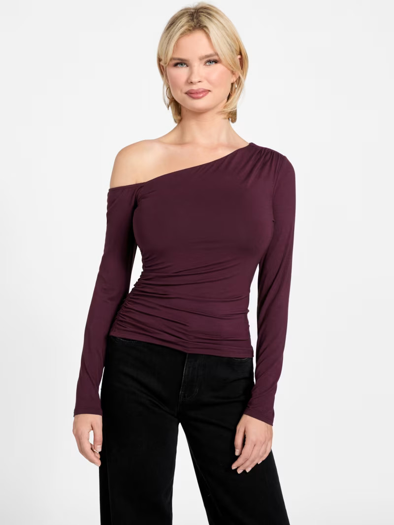 Eco Kassadee Shirred Top | GUESS® Official Website | Guess (US)
