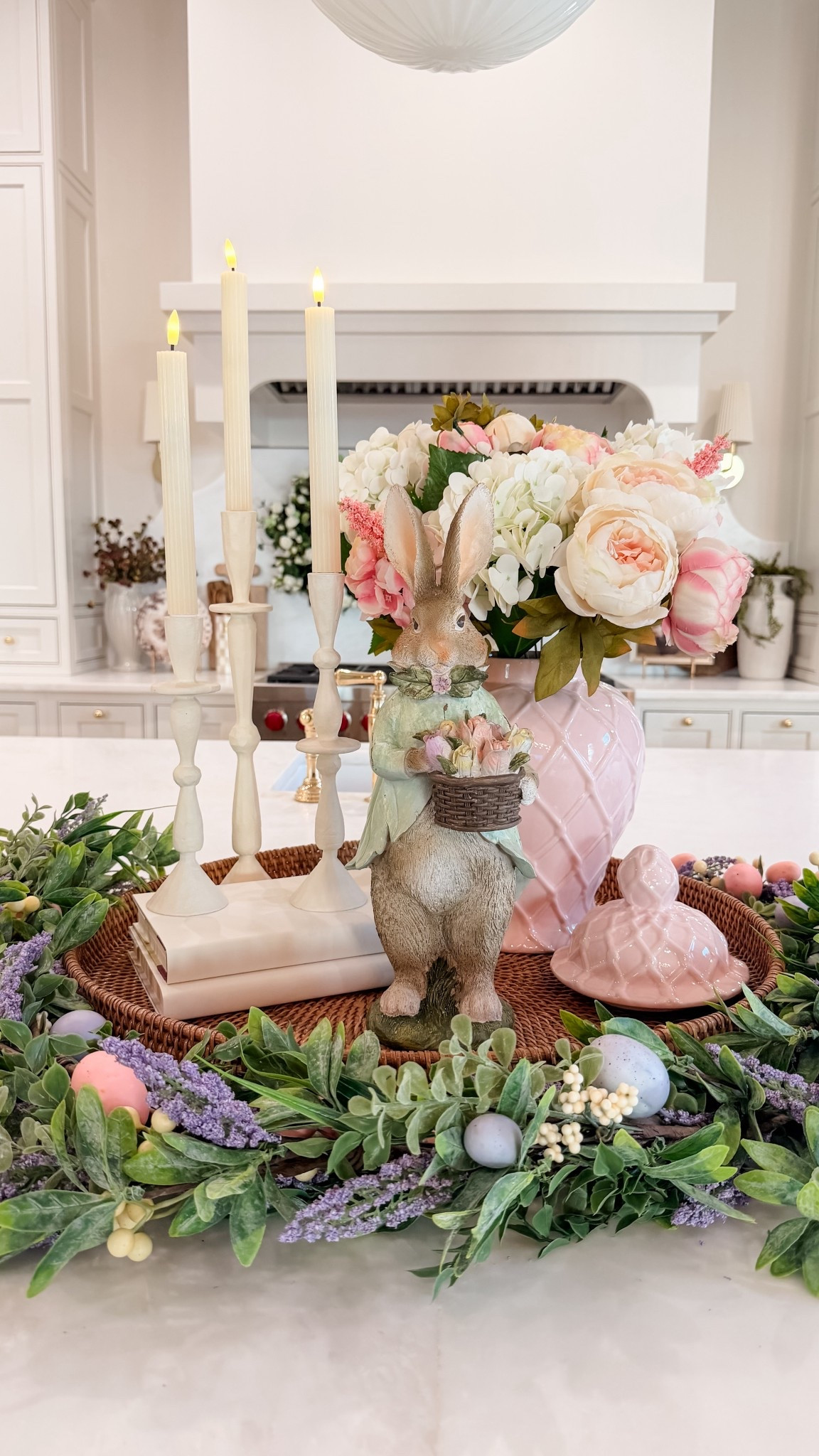 #Ad Spring is almost here 🌸
I love refreshing little moments around the house with lighter tones and seasonal details. This centerpiece was the easiest way to bring spring and Easter vibes to the table.

@wayfair #WayfairPartner #Wayfair #NewYearNewYou

#LTKSeasonal #LTKHome