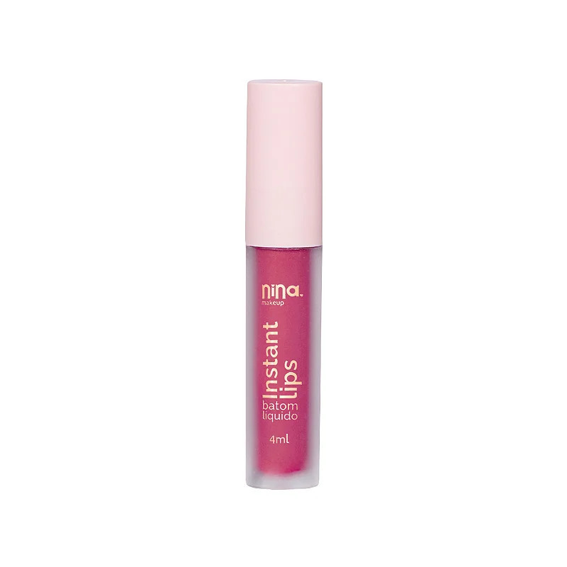 BATOM LÍQUIDO INSTANT LIPS INFINITO - NINA MAKEUP | Nina Makeup (BR)