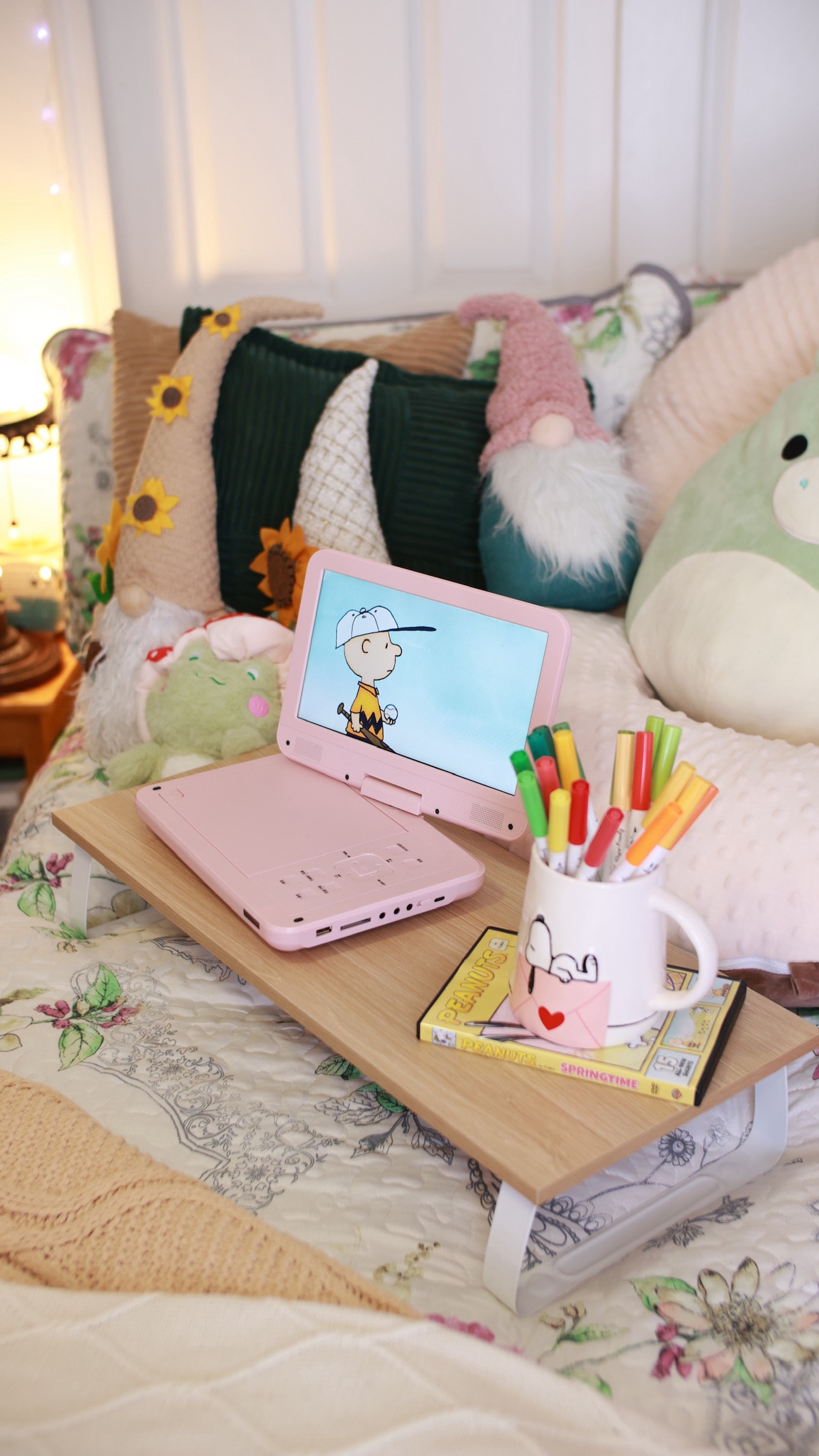 My portable pink dvd player 📀 

#LTKTravel