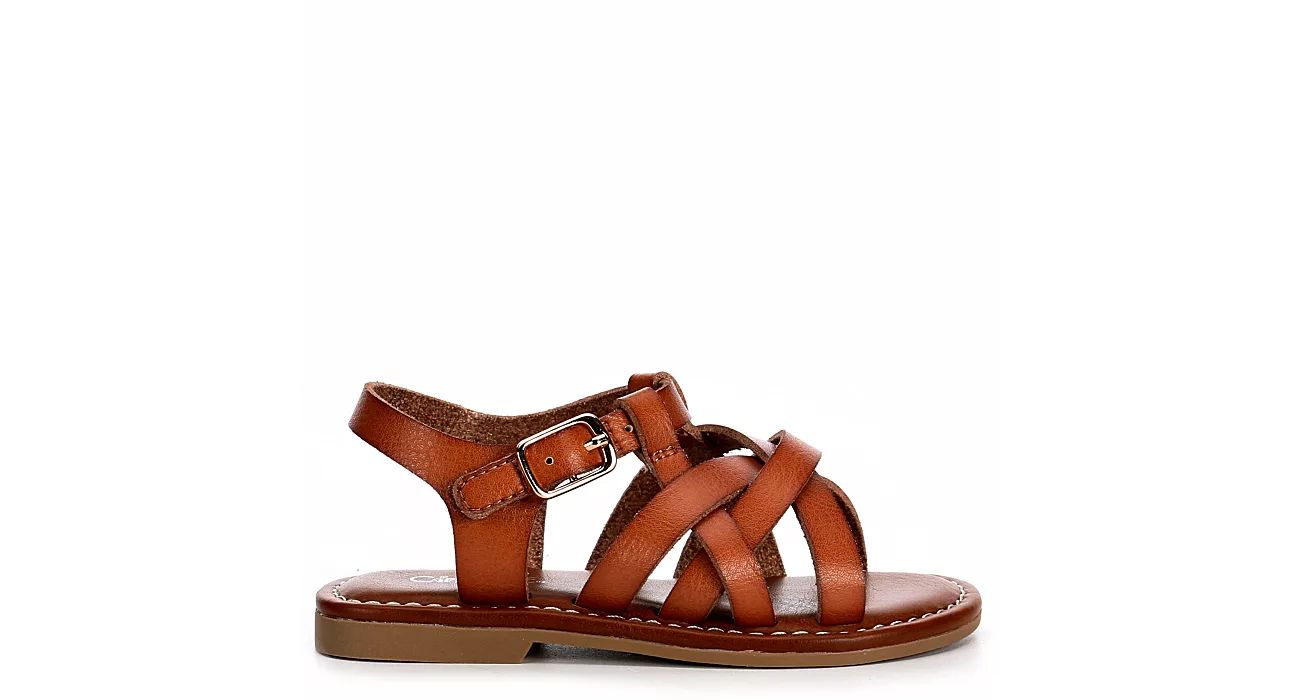 Cupcake Couture Girls Infant Lucy Sandal - Cognac | Rack Room Shoes
