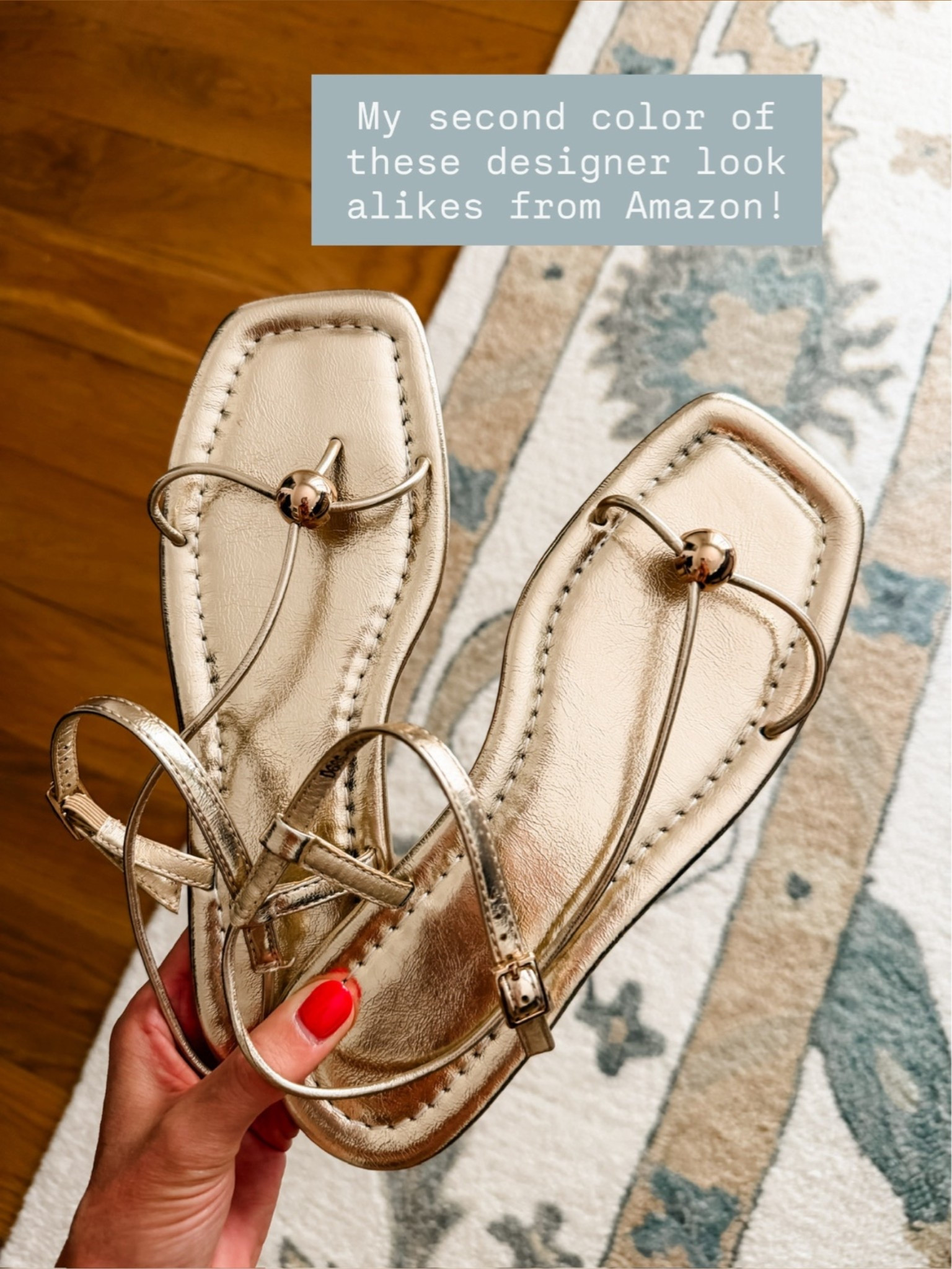 A sandal so good I already went back for another color! Love the gold for more elevated everyday looks. 

Loverly Grey, summer outfits, sandals

#LTKSeasonal #LTKootd