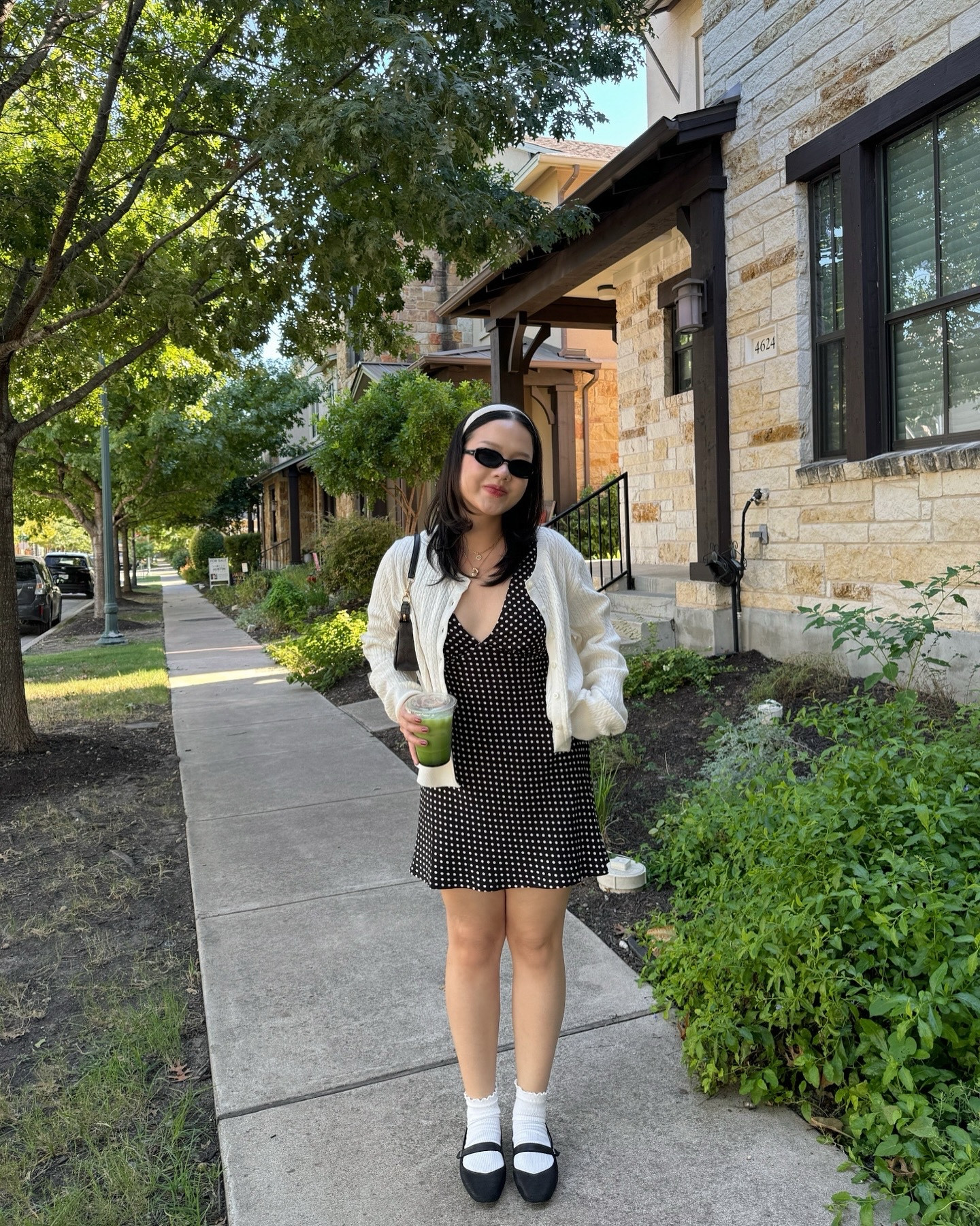 fall casual outfit inspo with polka dot mini dress and cable knit cardigan

sizing details:
cardigan - size XL
dress - size 4
shoes - size 6 (true to size)

🏷️ autumn outfit, autumn ootd, casual style, casual ootd, fall outfit inspo, fall outfit idea, fall cardigan, fall sweater

#LTKFallSale #LTKFindsUnder50 #LTKStyleTip