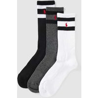 Socken mit Kontraststreifen im 3er-Pack | Peek & Cloppenburg* Düsseldorf DE