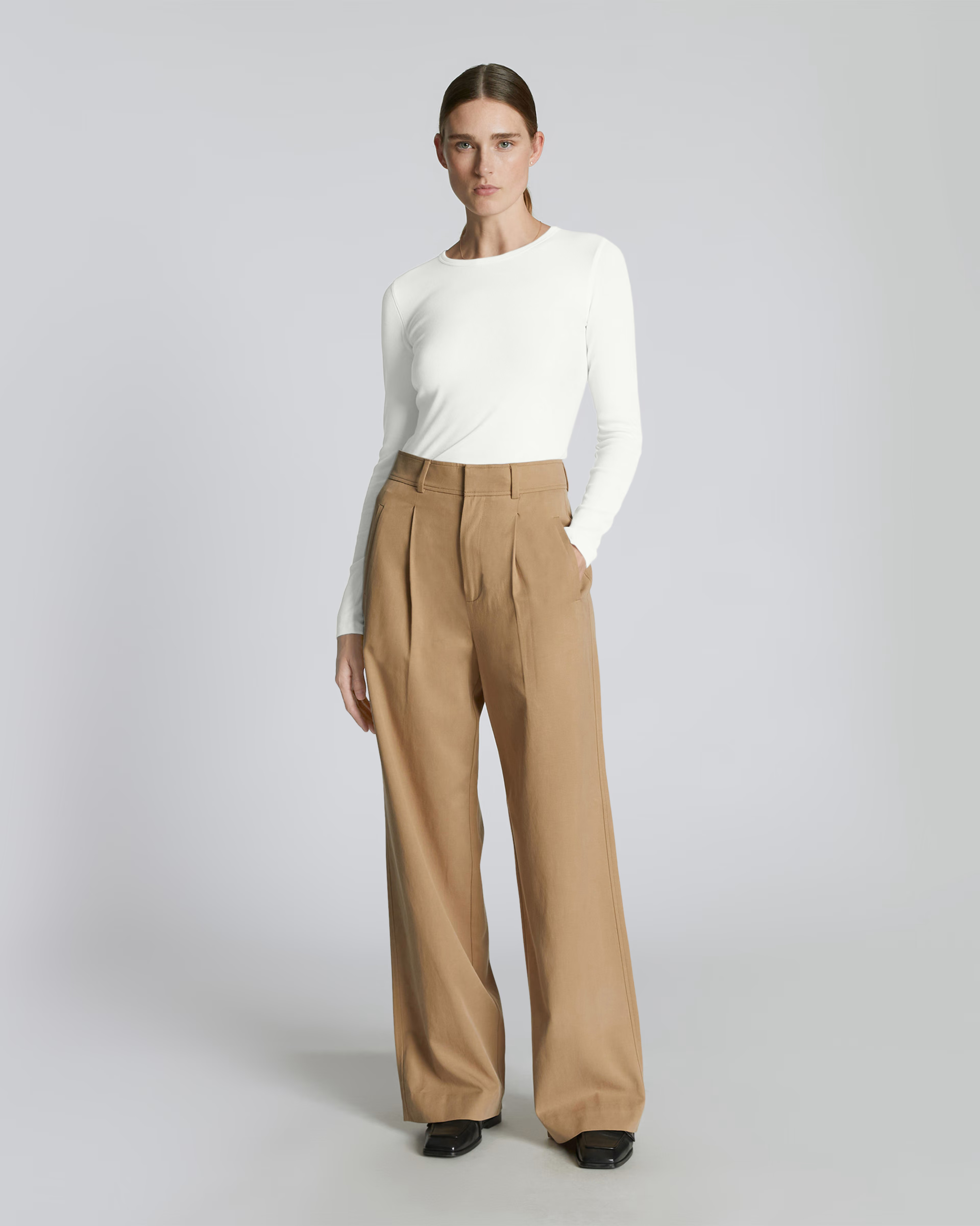 The Luxe Rib Long-Sleeve Crew | Everlane