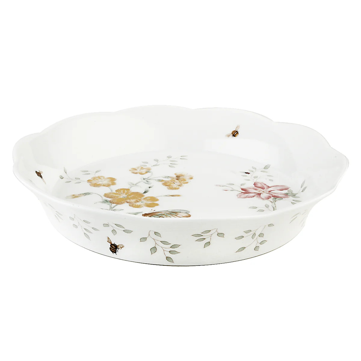 Butterfly Meadow Pie Dish | Lenox