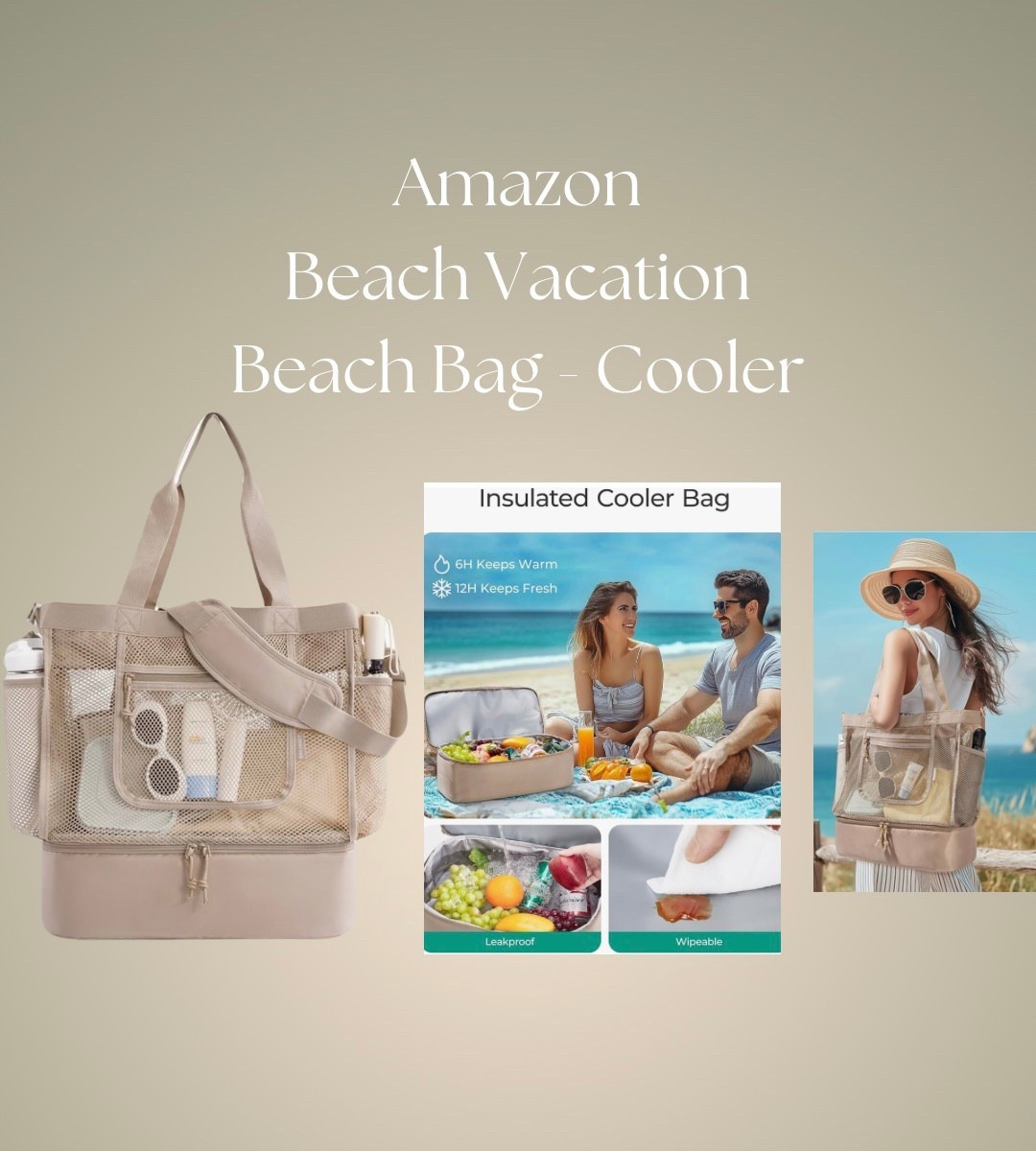 Beach bag + Cooler #ltkfind #ltkfinds #beachbags #beachcooler #vacationessentials #summeressentials #beachessentials

#LTKTravel #LTKSwim #LTKSeasonal