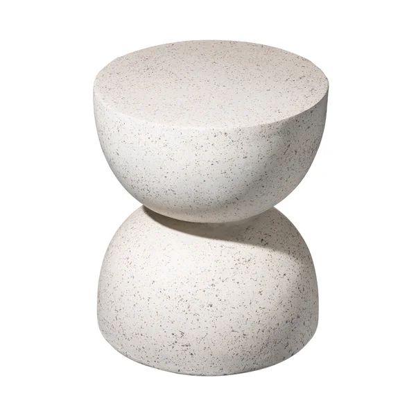 Ruiz 17.75'' Tall Concrete Accent Stool | Wayfair North America