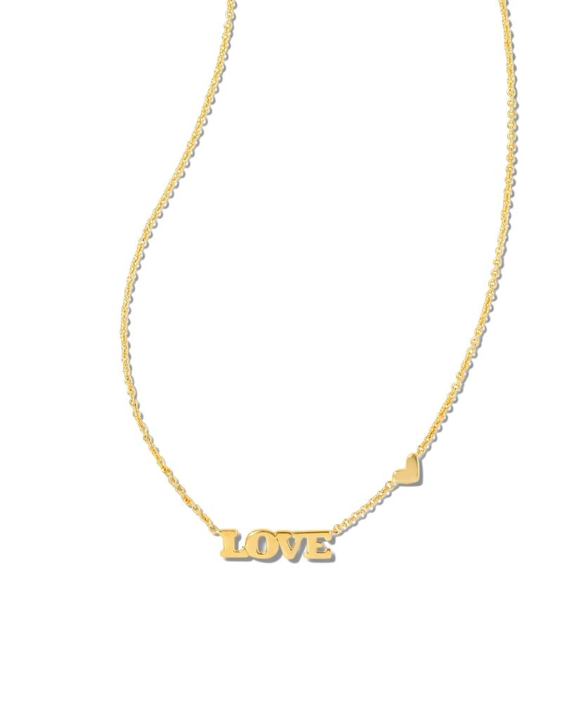 Love Pendant Necklace in Gold | Kendra Scott | Kendra Scott