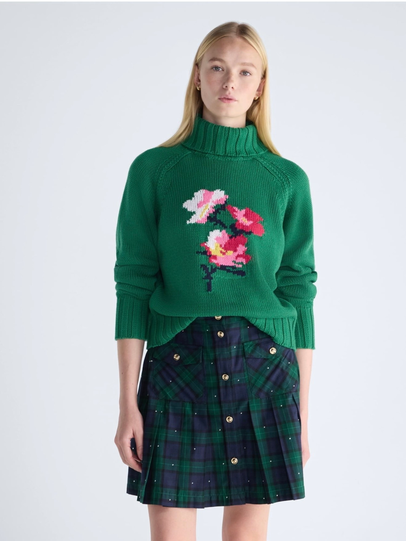 Title: 💚 Walmart Floral Sweater | Preppy Fall Style Under $30
A little pop of color for your fall wardrobe! 💐 This Free Assembly floral embroidered turtleneck is giving all the classic preppy vibes at an affordable price. The gorgeous green color, pink floral details, and cropped silhouette make it perfect for pairing with plaid skirts, petite jeans, or your favorite denim. 🍂
At just $30, this is such a cute Walmart fashion find! Perfect for casual fall outfits, Thanksgiving gatherings, or adding a little Southern charm to your everyday wardrobe. 💚
Affordable fall fashion, Walmart clothing finds, Free Assembly sweater, green floral embroidered sweater, preppy fall outfits for women, classic Southern style, budget-friendly fall wardrobe, Walmart fashion finds, cozy turtleneck sweater, fall transition outfit ideas.

#LTKSeasonal #LTKOver40 #LTKootd