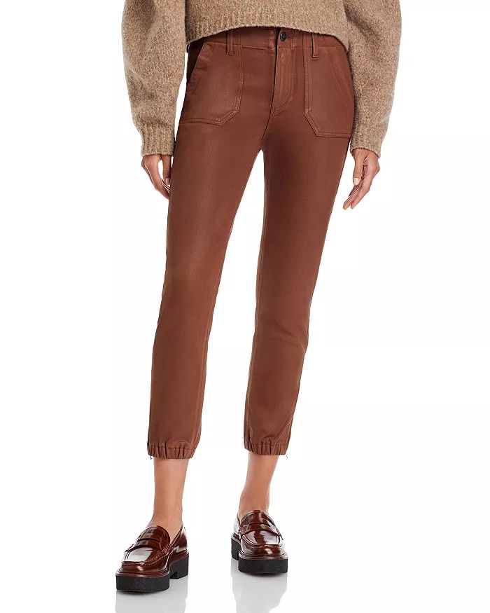 Mayslie Jogger Jeans in Cognac Luxe Coated | Bloomingdale's (US)
