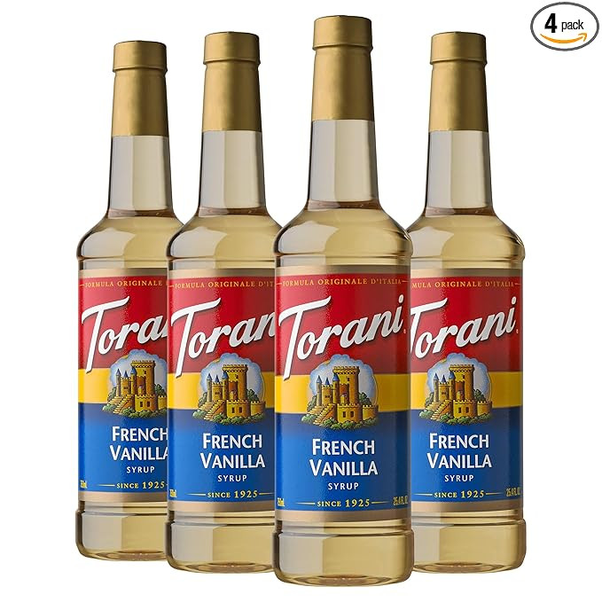 Torani Syrup, French Vanilla, 25.4 Ounces (Pack of 4) | Amazon (US)