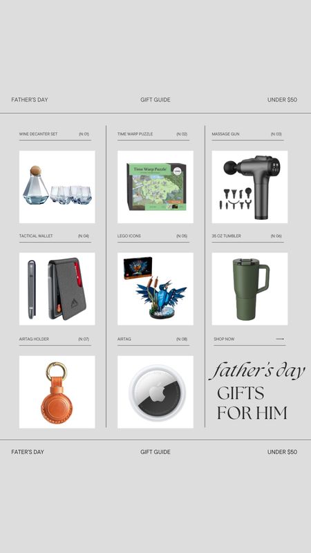 father’s day gift guide (all under $50) 

#LTKMens #LTKFindsUnder50 #LTKGiftGuide