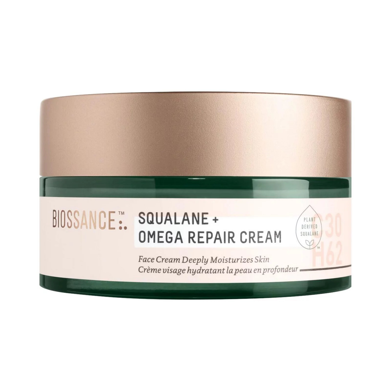 Biossance Squalane + Omega Repair Deep Hydration Moisturizer with Ceramides and Hyaluronic Acid, Size: 3 FL Oz, None | Kohl's