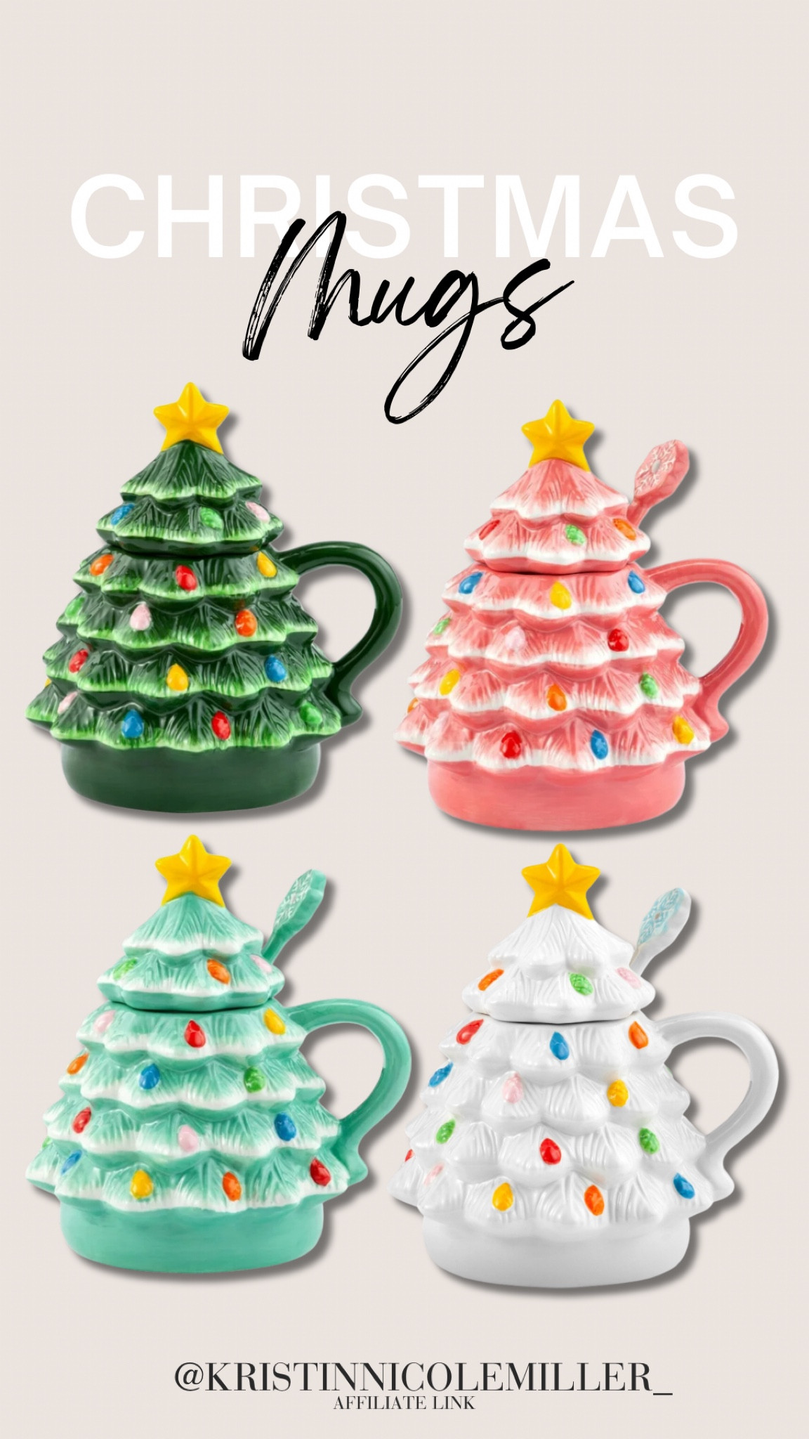 Christmas mugs from Walmart! The cutest tree shape with a lid 🎄🤩

Seasonal shopping holidays spoon stir lid unique trending decor decorations must haves fun movie night special Pinterest 

#LTKFindsUnder50 #LTKHome #LTKSeasonal