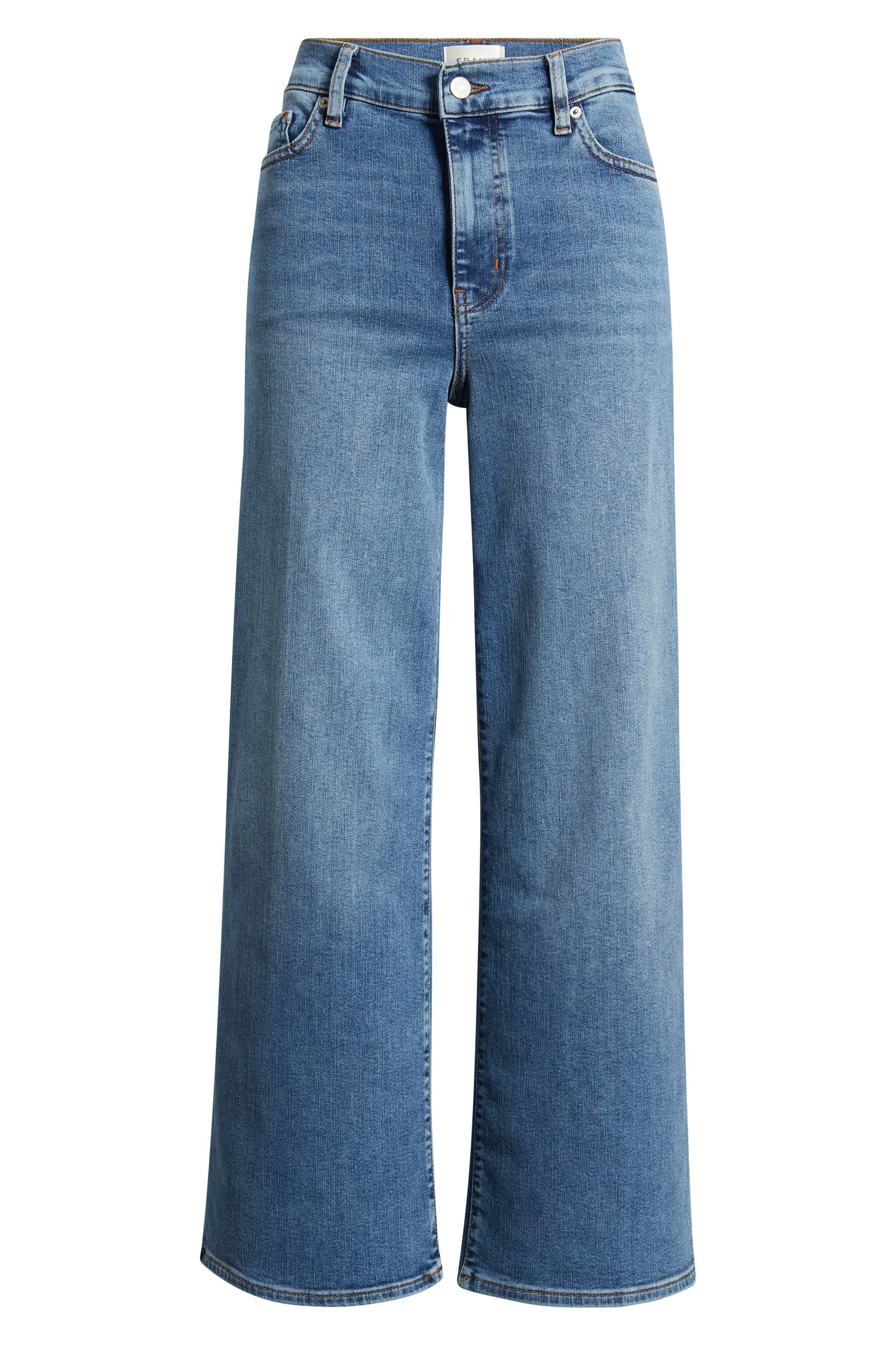 FRAME Le Pixie High Waist Slim Palazzo Jeans (Women) | Nordstrom | Nordstrom