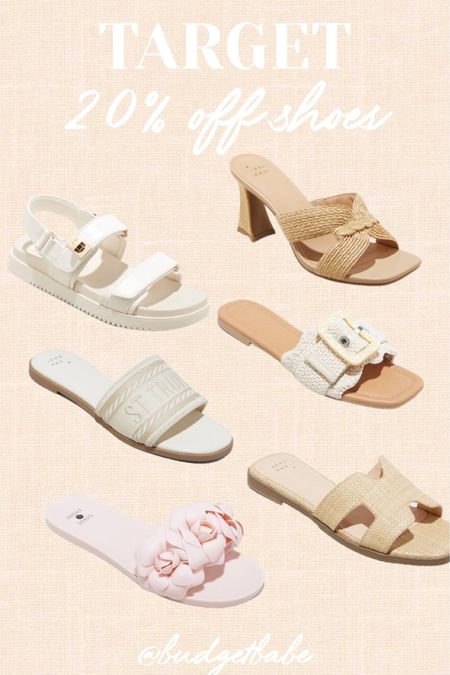Ooh la la 20% off shoes at Target until Monday! Love these simple yet elevated sandals, most under $20!  

#LTKsalealert #LTKfindsunder50 #LTKshoecrush
