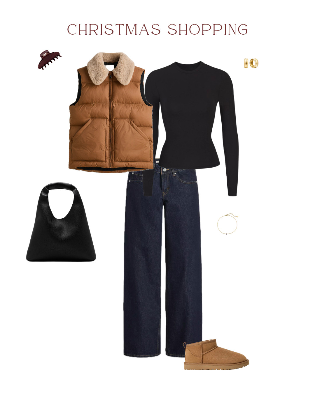 elevated cute casual outfit for running errands or going christmas shopping! 🎄 

 #LTKHoliday #LTKootd #LTKSeasonal