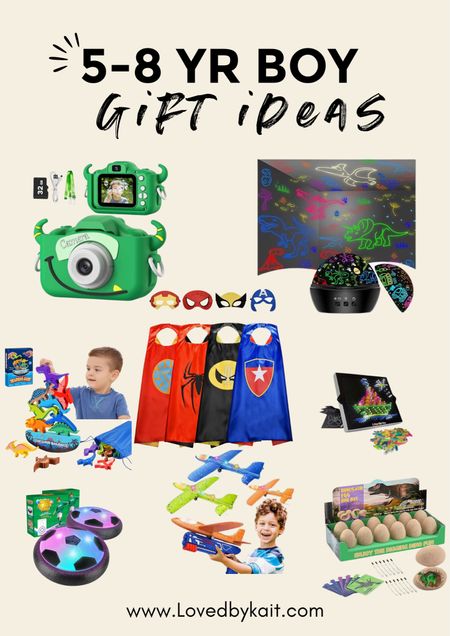 Gift ideas for kids boys, boys age 5 6 7 and 8 are ideal for these gifts. Adventure toys, creative toys, creative gift ideas for boys, 

#LTKkids #LTKGiftGuide #LTKsalealert