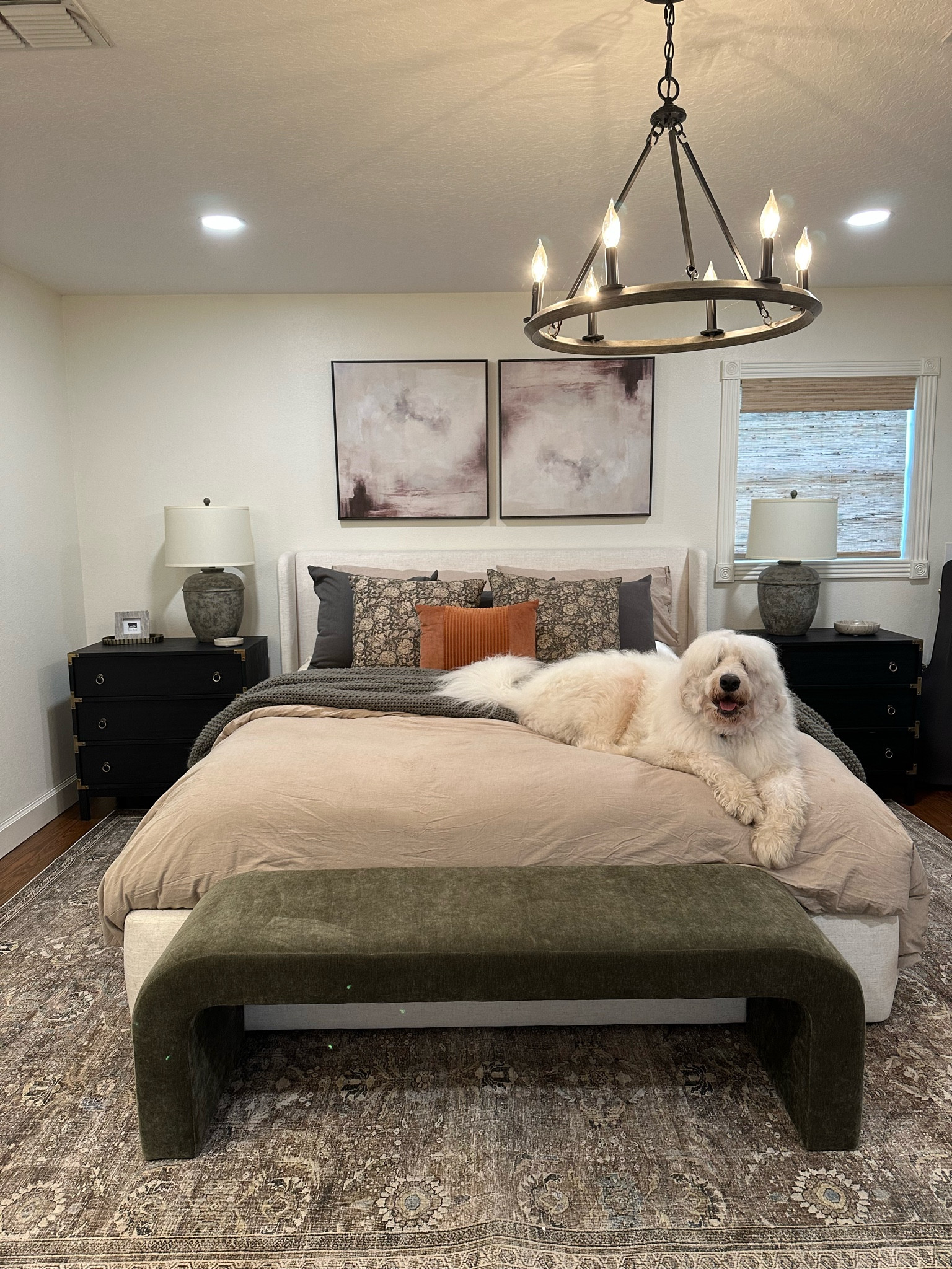 Fall bedroom update 
Black nightstands

@wayfair #wayfairpartner

#LTKFindsUnder50 #LTKSaleAlert #LTKHome