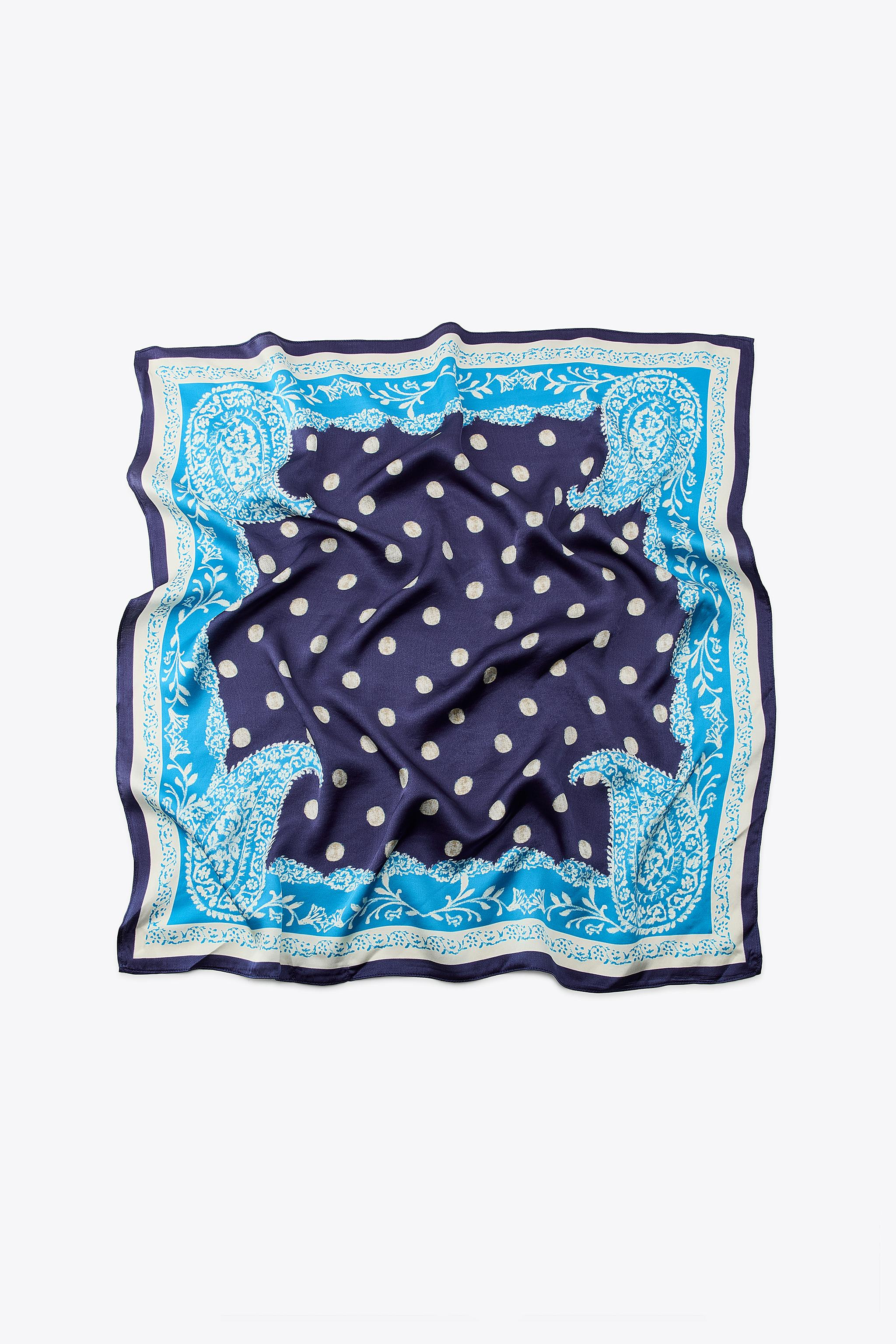 POLKA DOT PRINT SCARF | Zara US